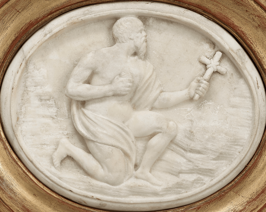 17th-Century Italian Carved Marble Plaques