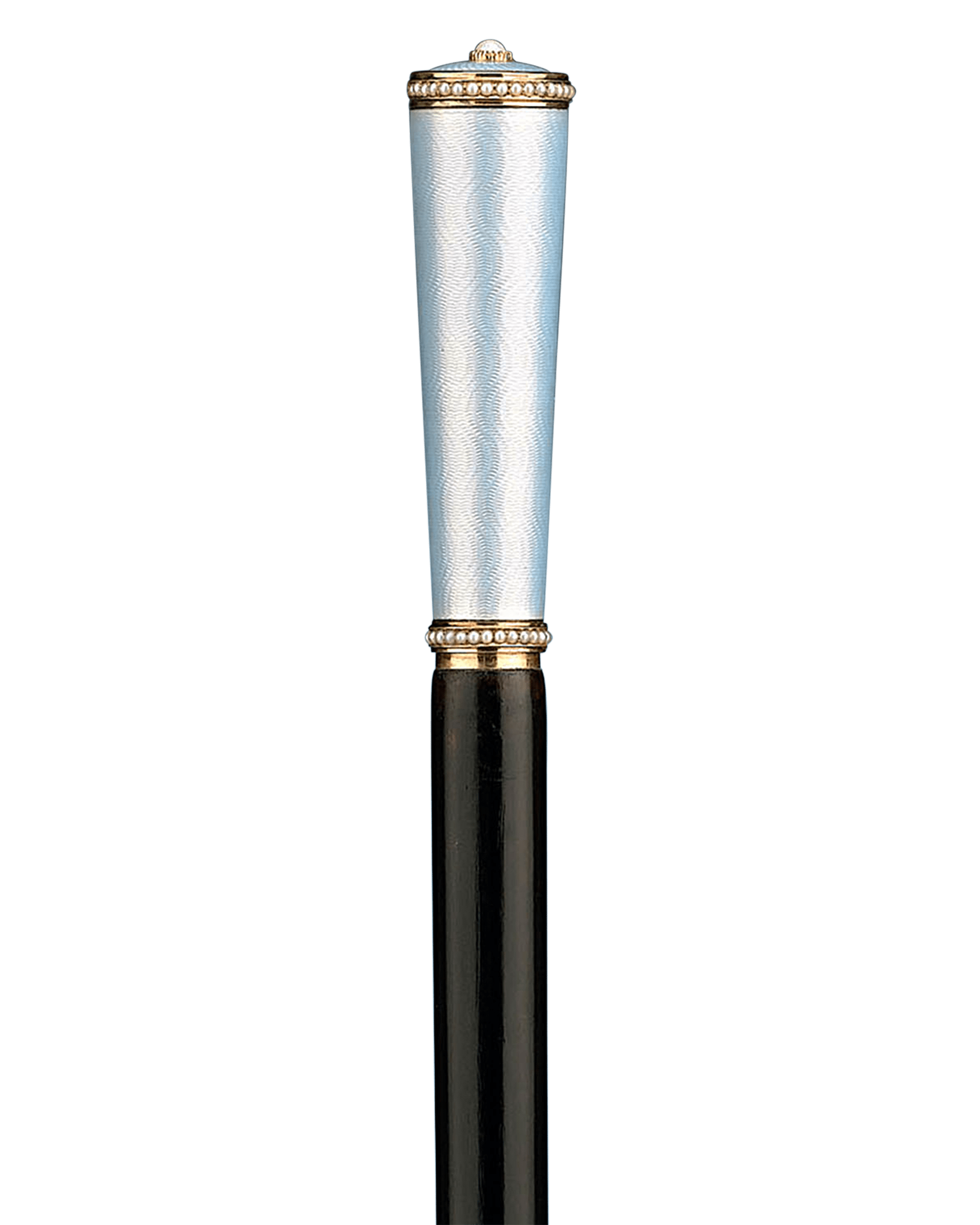 Fabergé Blue Cane with Pearls