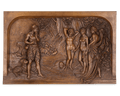 Black Forest Carved Plaque