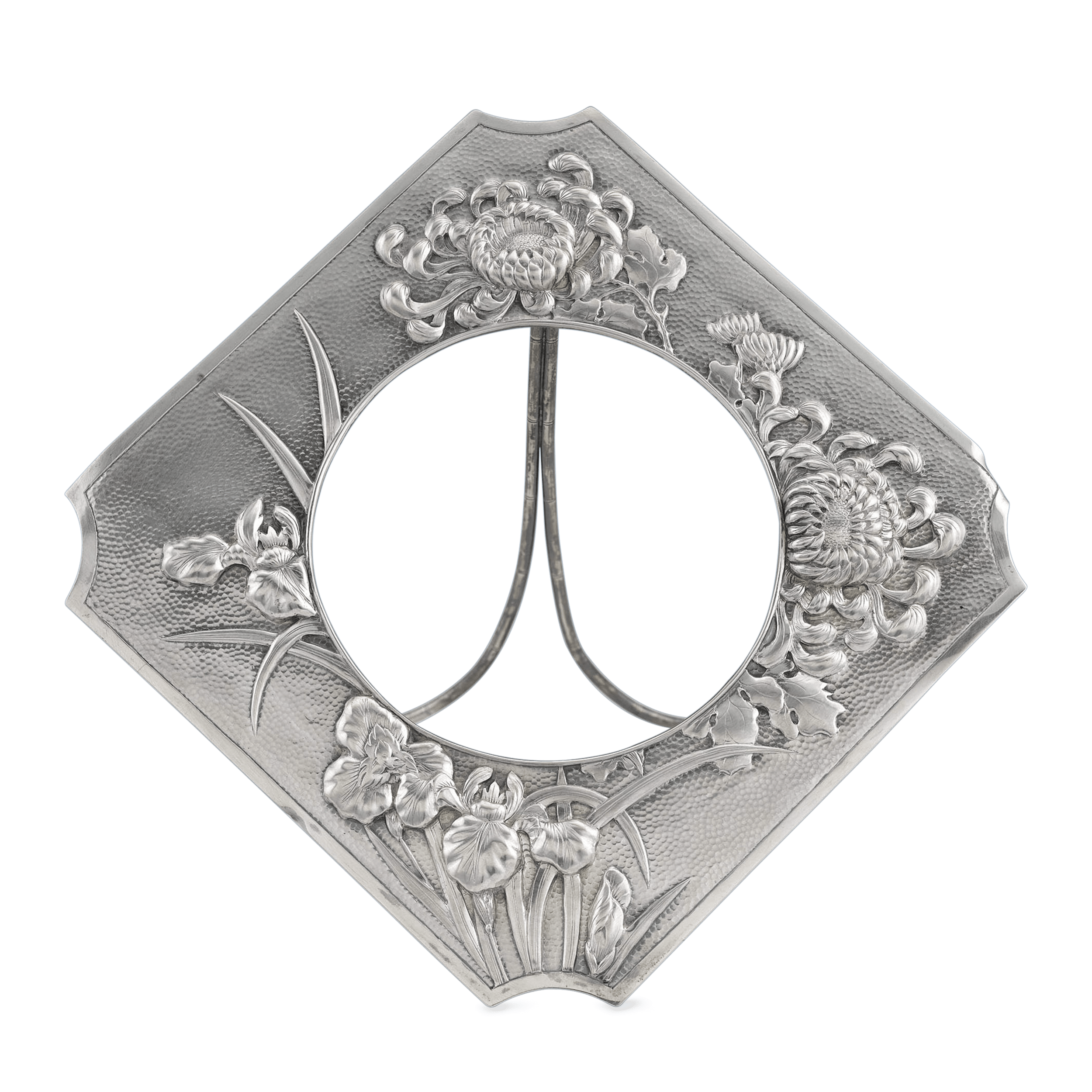 Wang Hing Chinese Export Silver Picture Frame