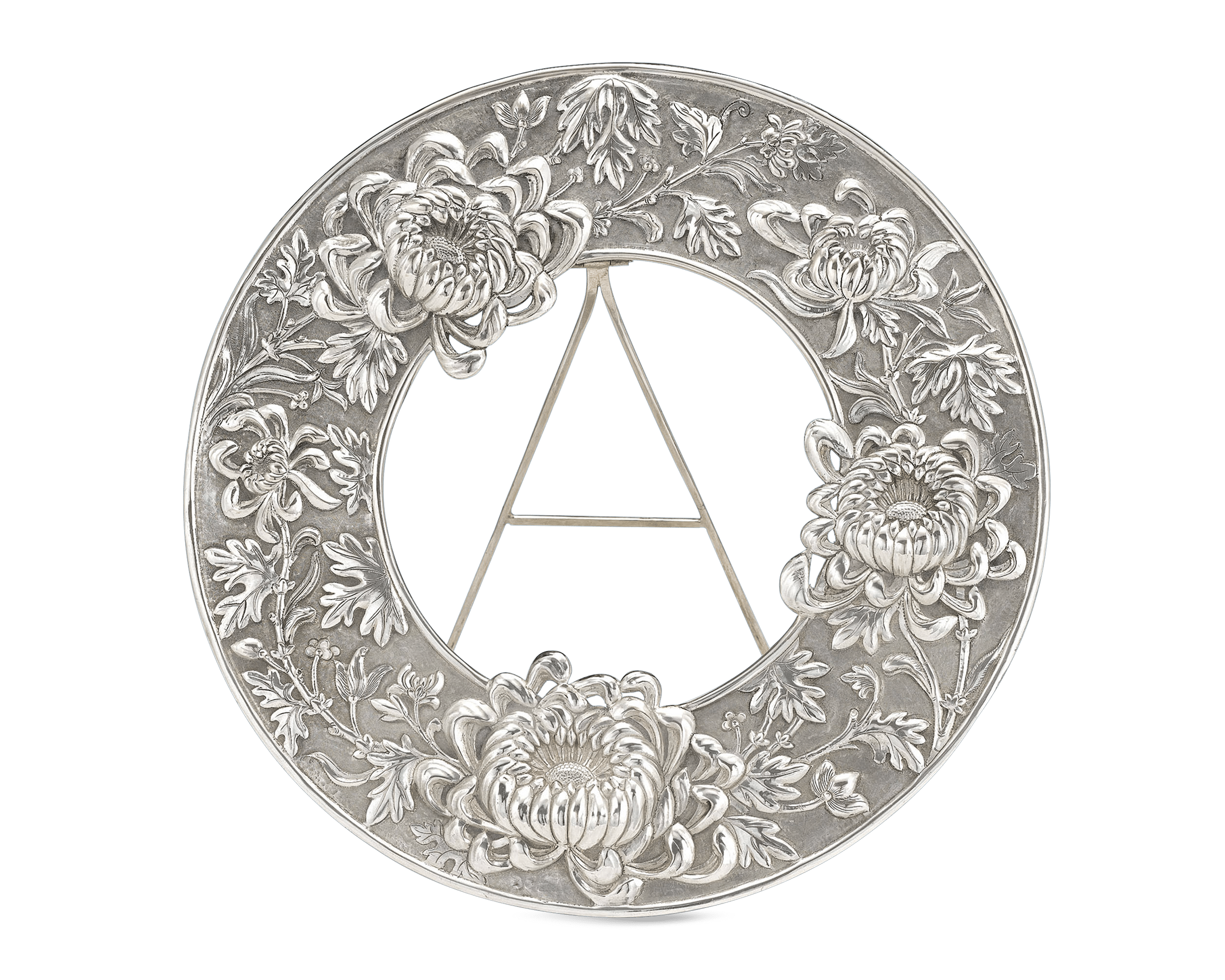 Chinese Export Silver Picture Frames
