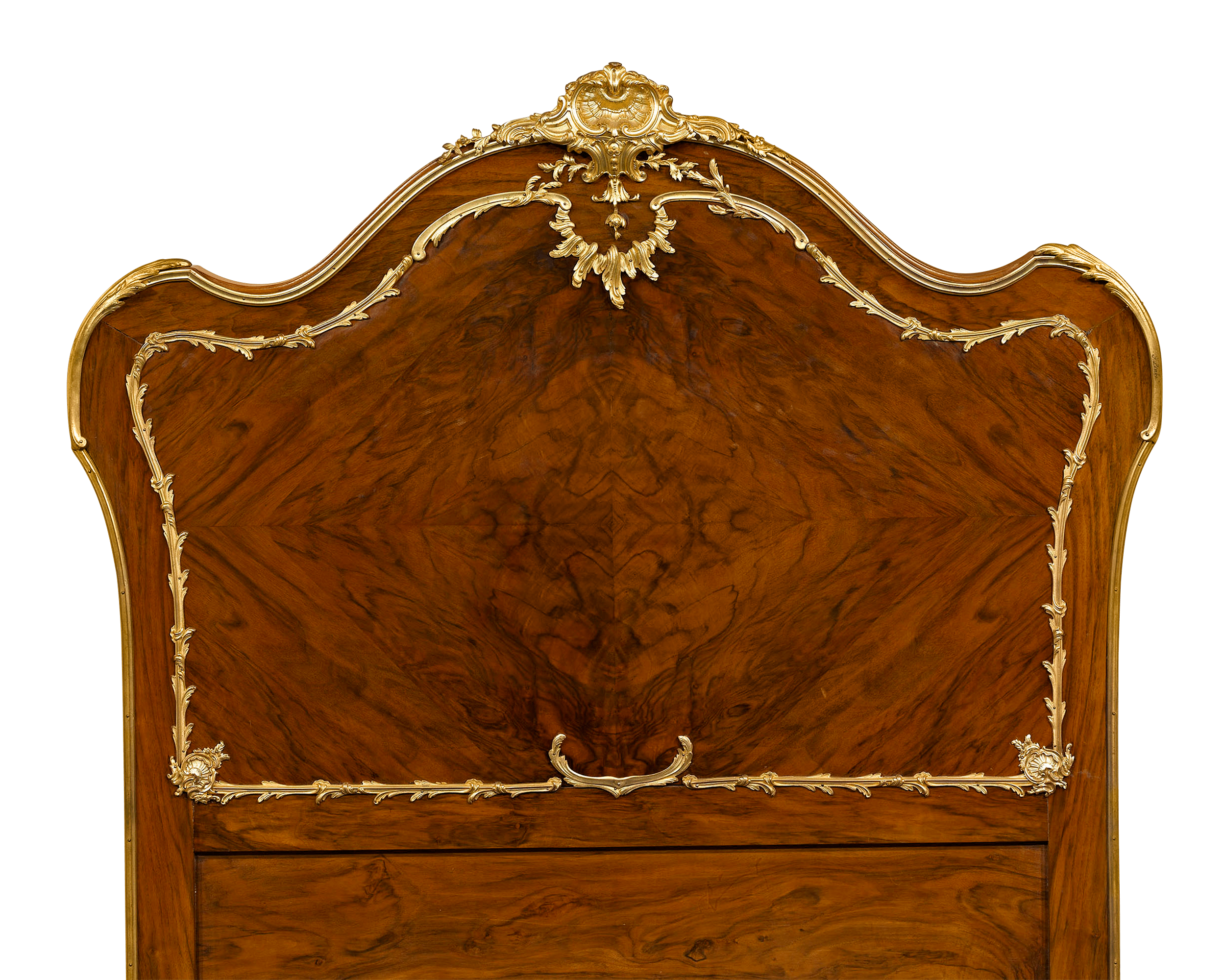 Rococo Style Pair of Twin Beds