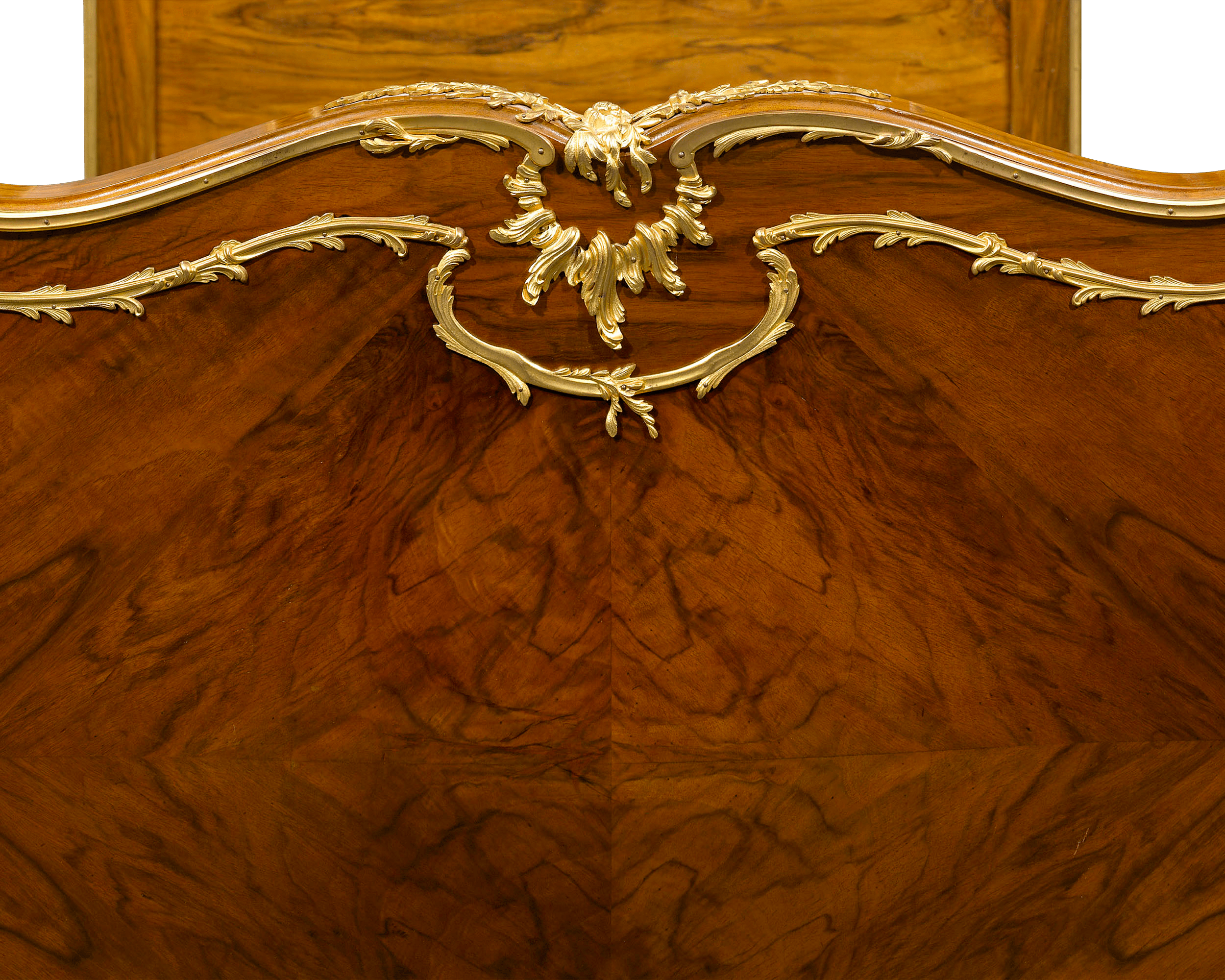 Rococo Style Pair of Twin Beds
