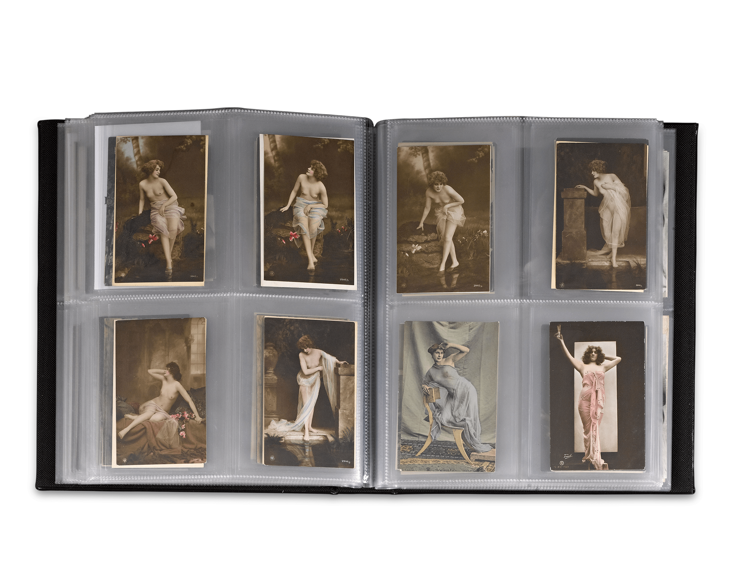 Erotic French Postcards from the Hill Collection