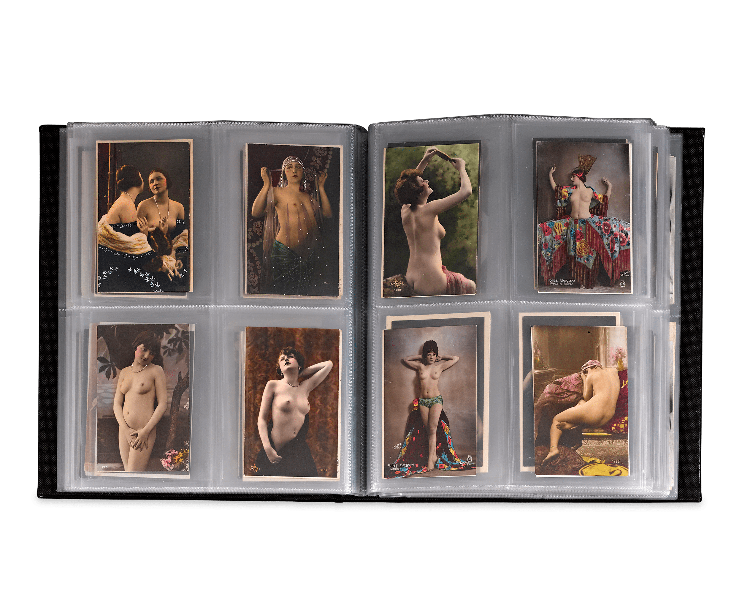 Erotic French Postcards from the Hill Collection