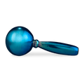Steuben Blue Aurene Glass Stocking Darner