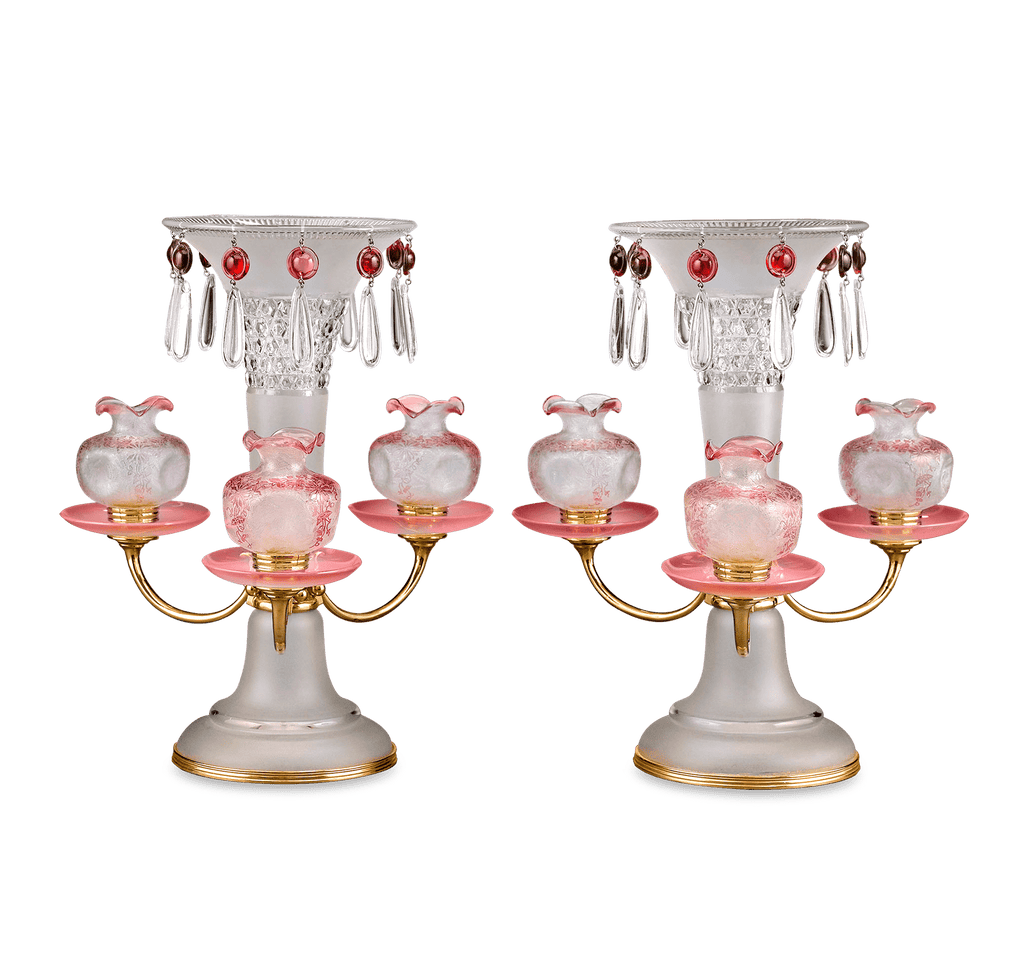 Baccarat Art Nouveau Centerpieces