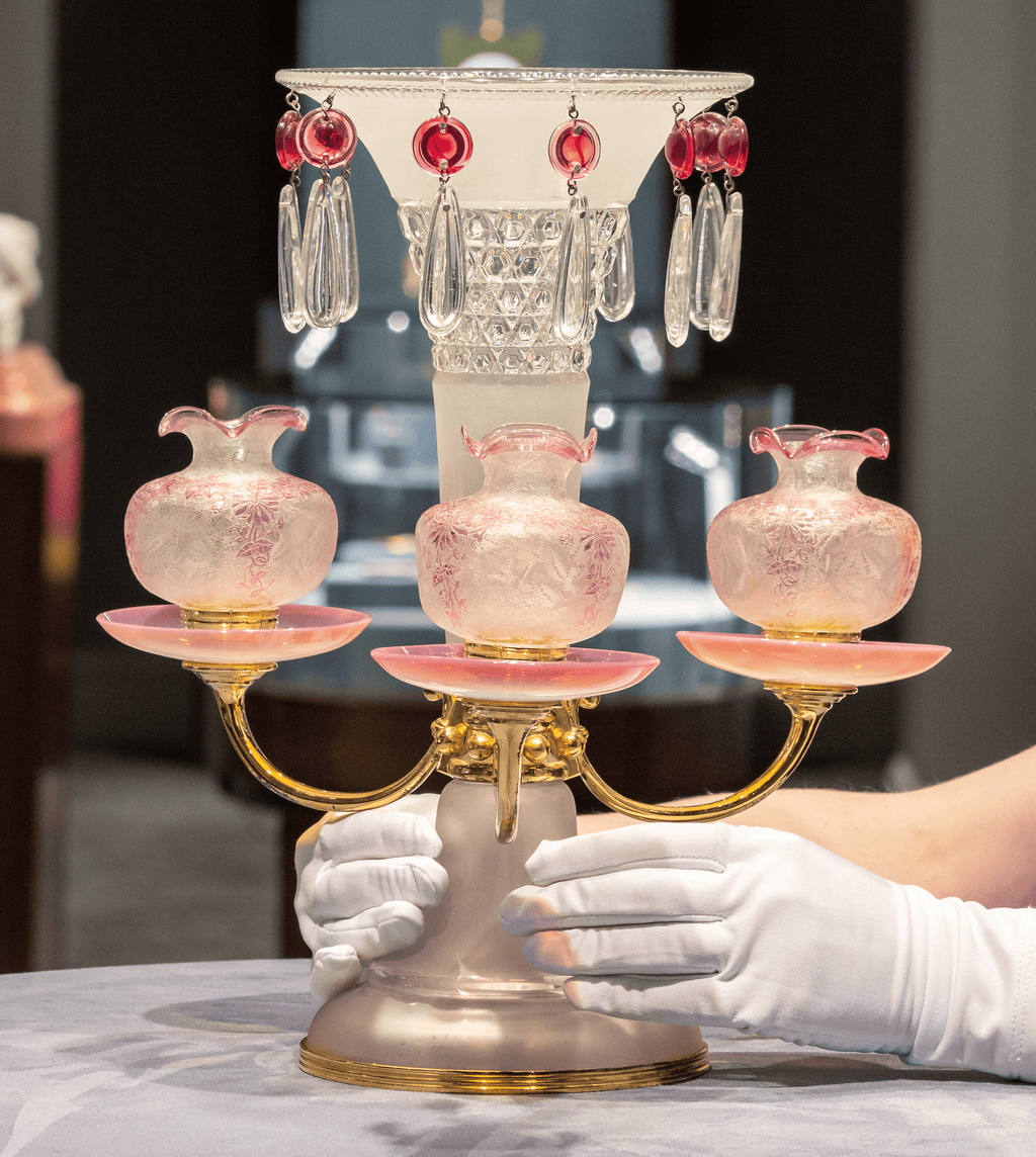 Baccarat Art Nouveau Centerpieces