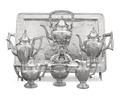 Chinese Export Silver Tea and Coffee Service