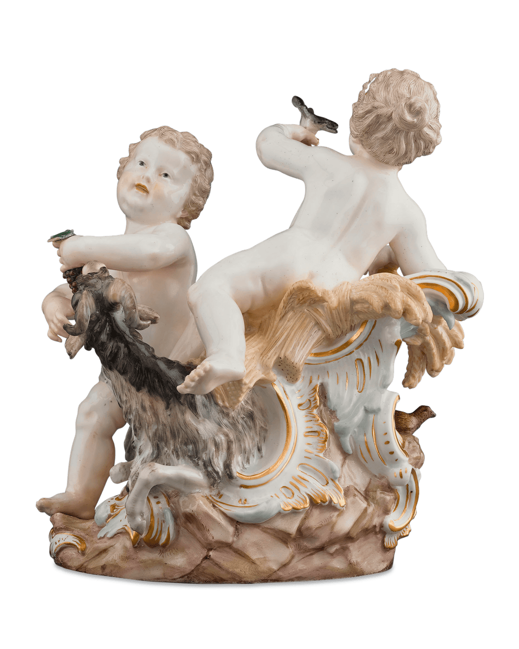 Meissen Porcelain Summer and Fall Figural Group