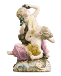 Meissen Porcelain Fall Figural Group