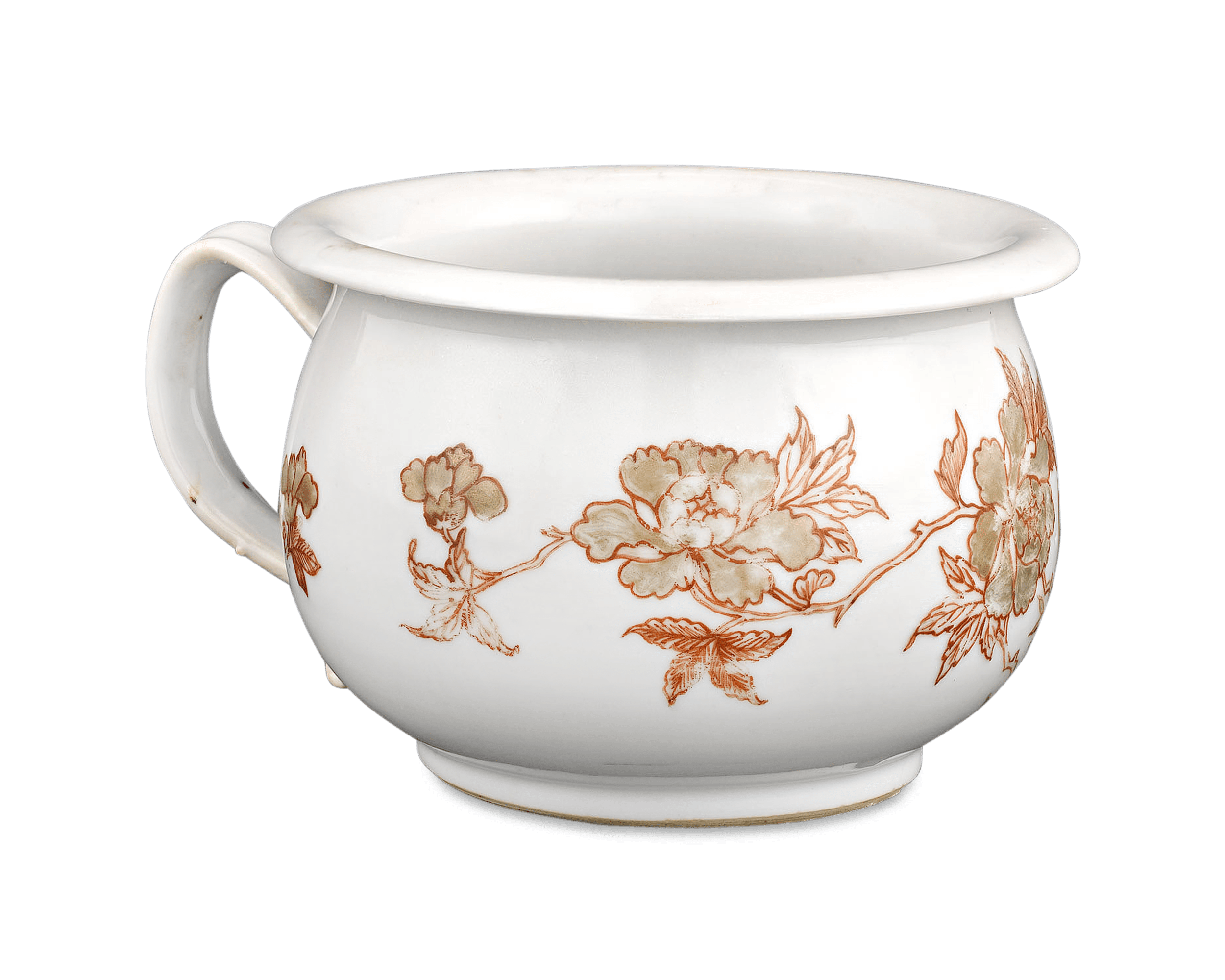 Rust-Red and Gold Nanking Cargo Mug