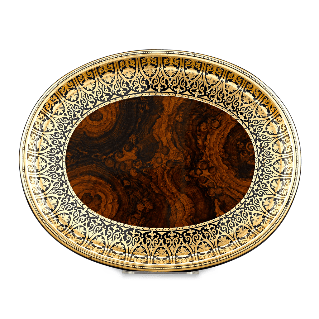 Papier-maché Tray by Henry Loveridge & Co.