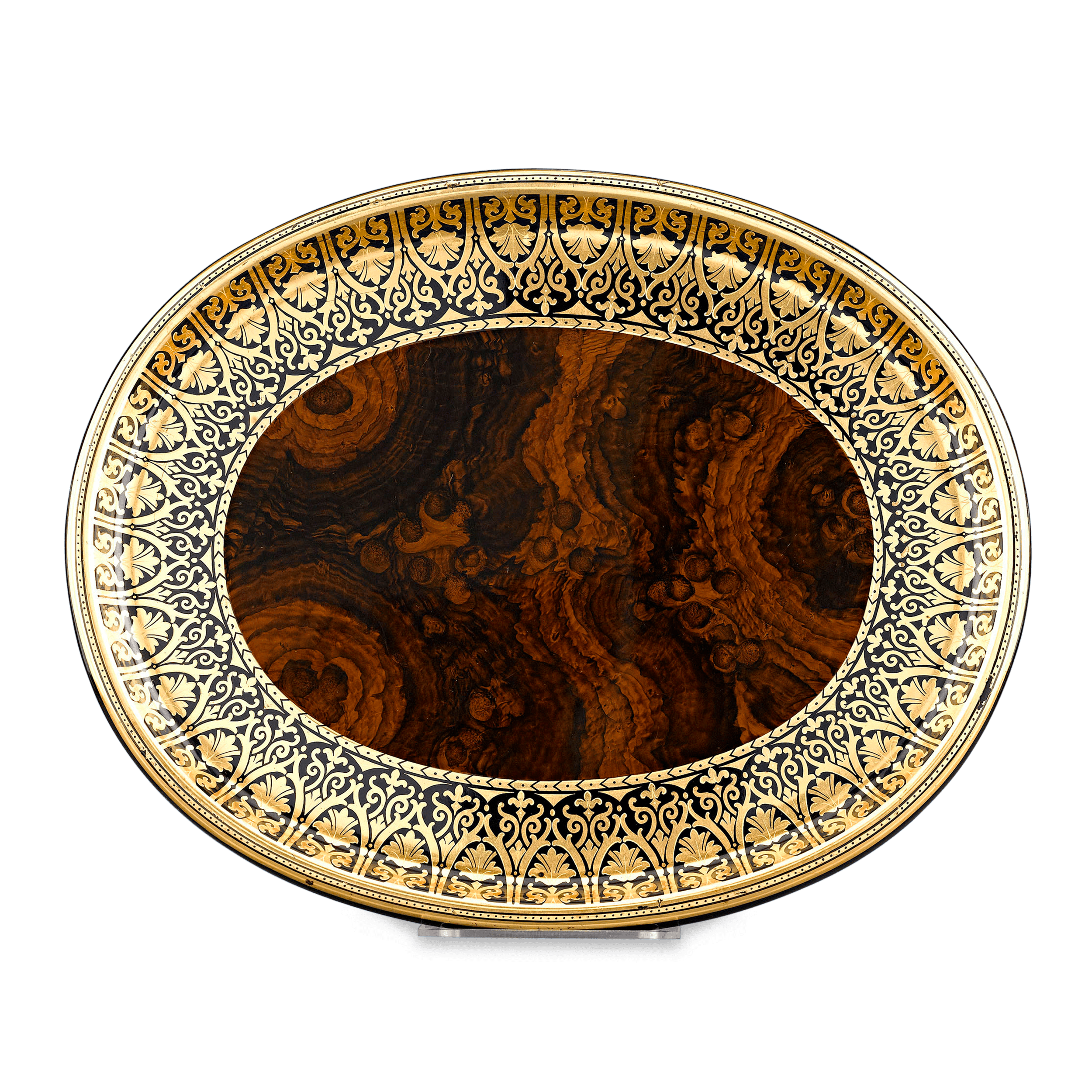 Papier-maché Tray by Henry Loveridge & Co.