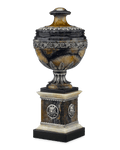 Georgian Blue John and Silver Urn