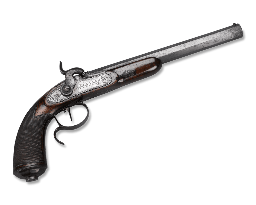French Dueling Pistols by Deboubert