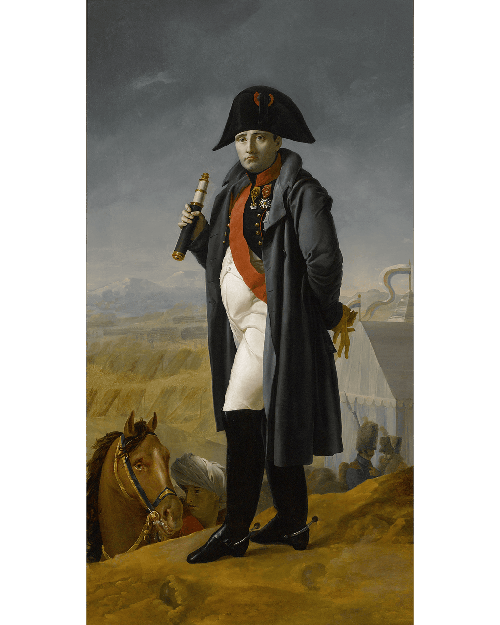 Napoléon before the Battle of Moscow by Joseph Franque