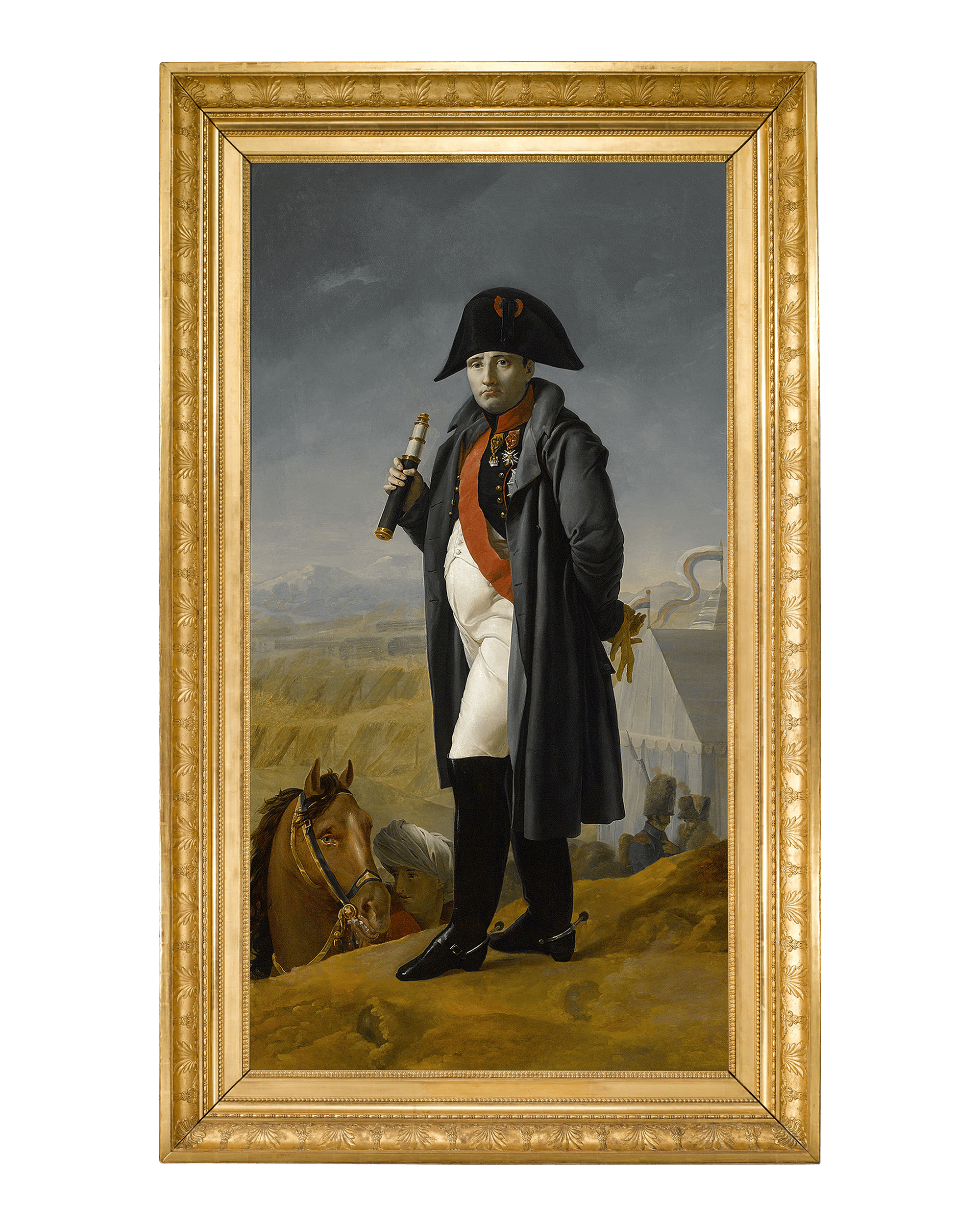 Napoléon before the Battle of Moscow by Joseph Franque