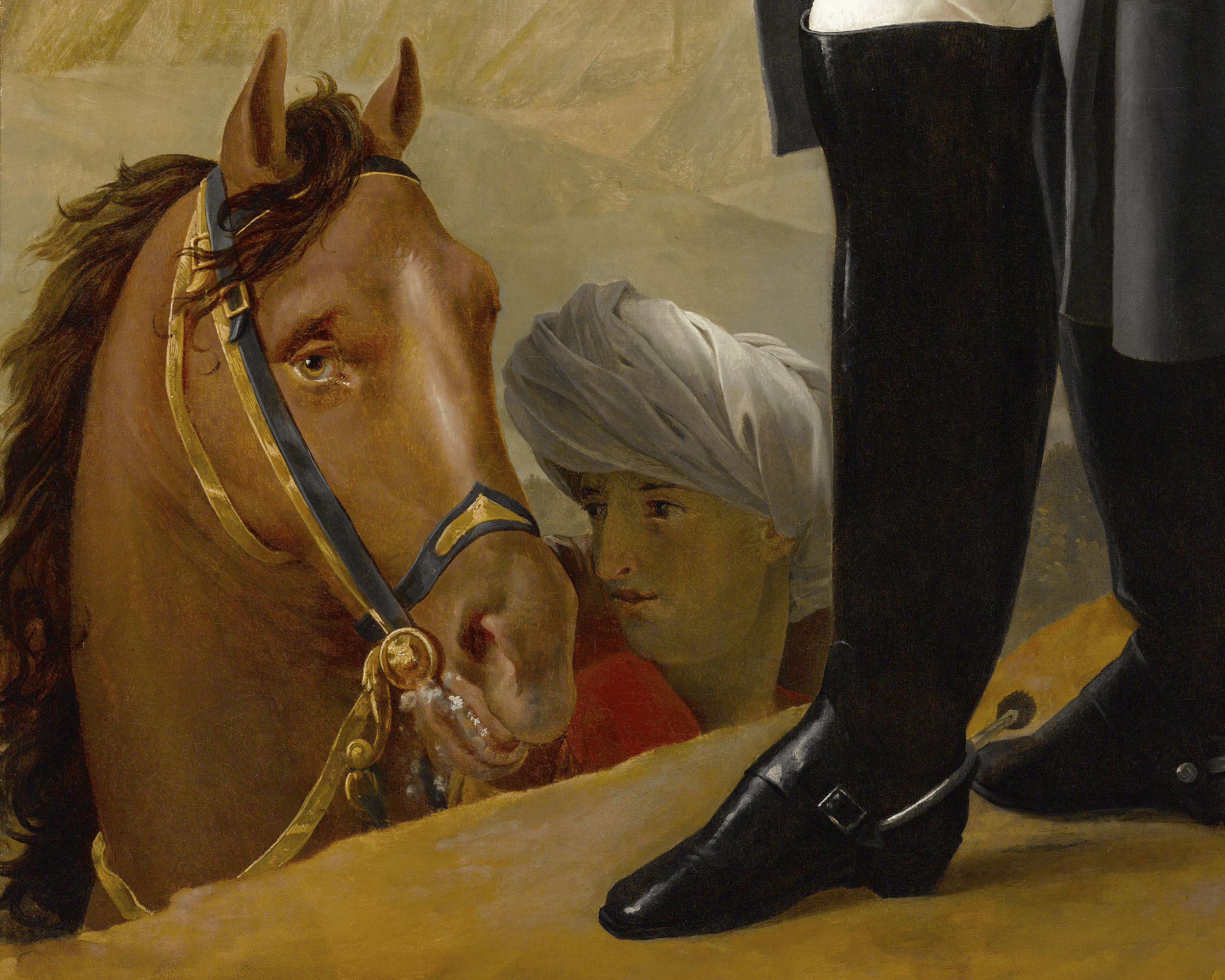 Napoléon before the Battle of Moscow by Joseph Franque