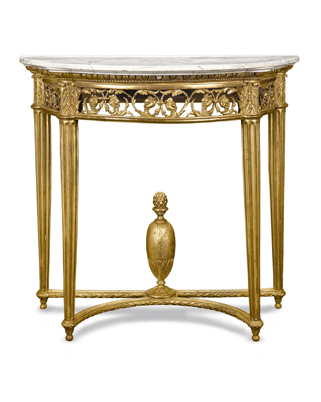 Louis XVI Giltwood Console Table