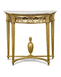 Louis XVI Giltwood Console Table