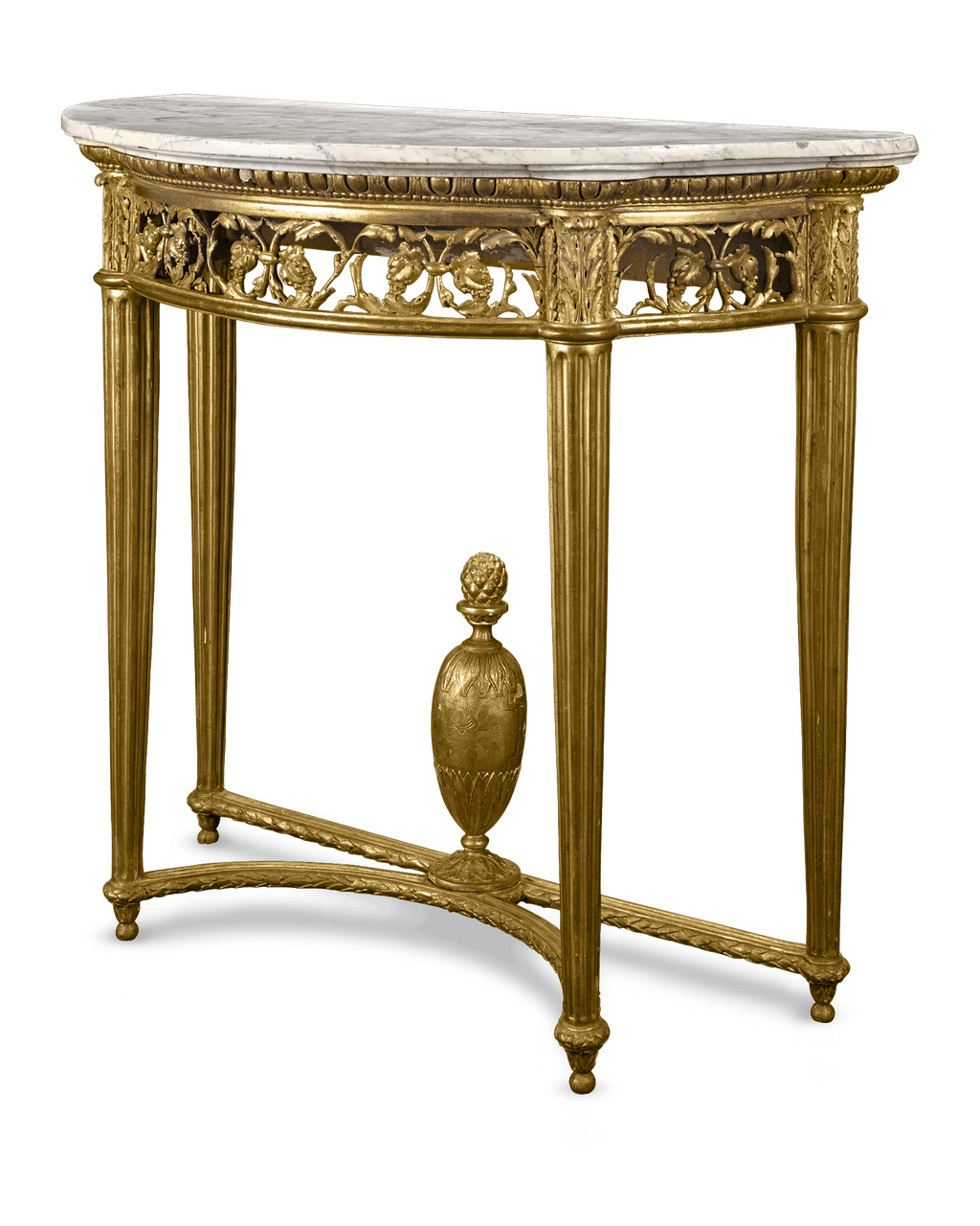 Louis XVI Giltwood Console Table