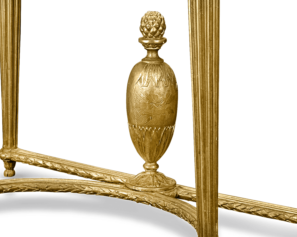 Louis XVI Giltwood Console Table