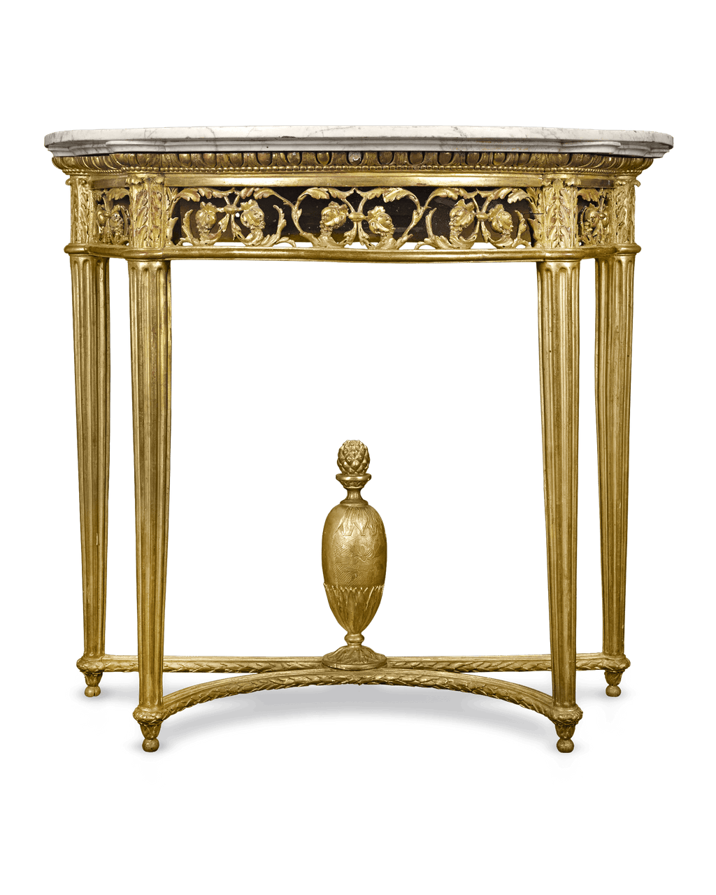 Louis XVI Giltwood Console Table