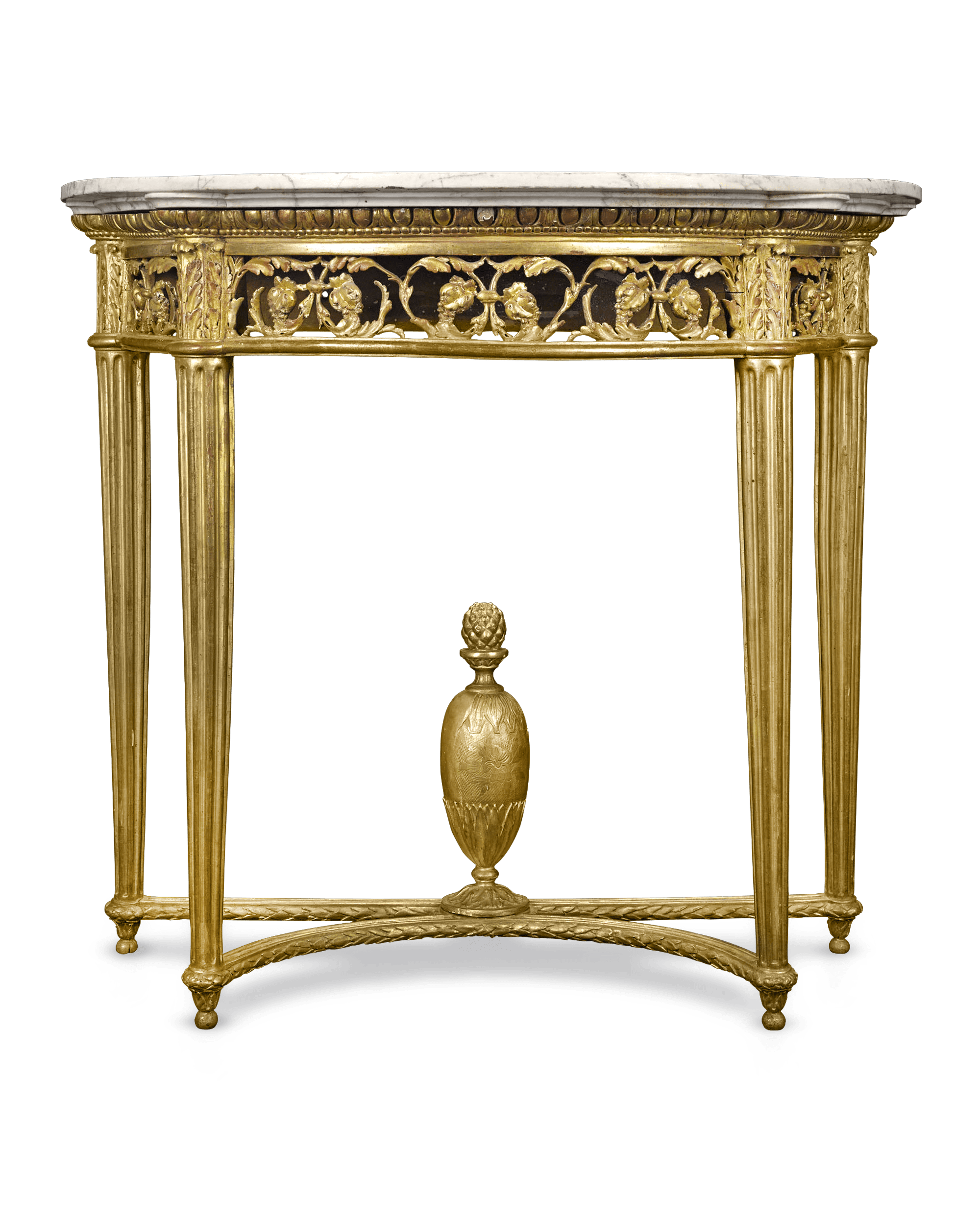 Louis XVI Giltwood Console Table