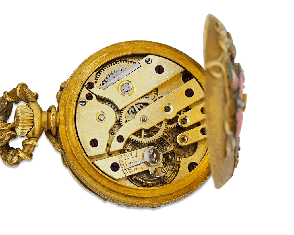 French Art Nouveau Watch Pendant