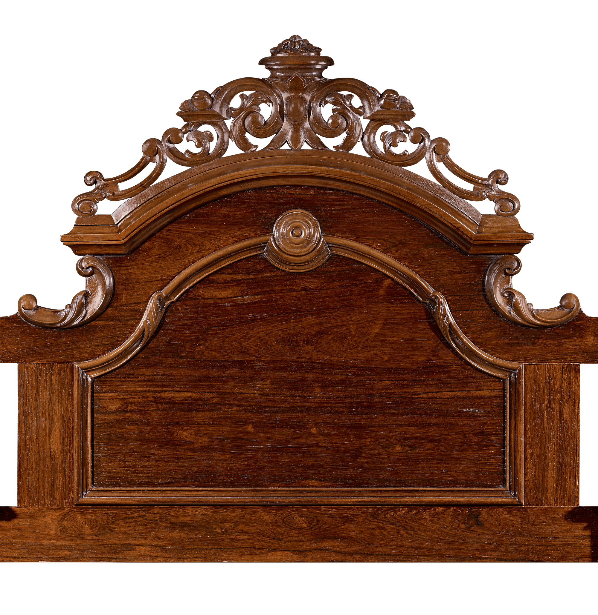 Rococo Revival Half Tester Bed