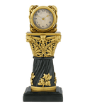 Paul Frey Miniature Gold and Jade Clock