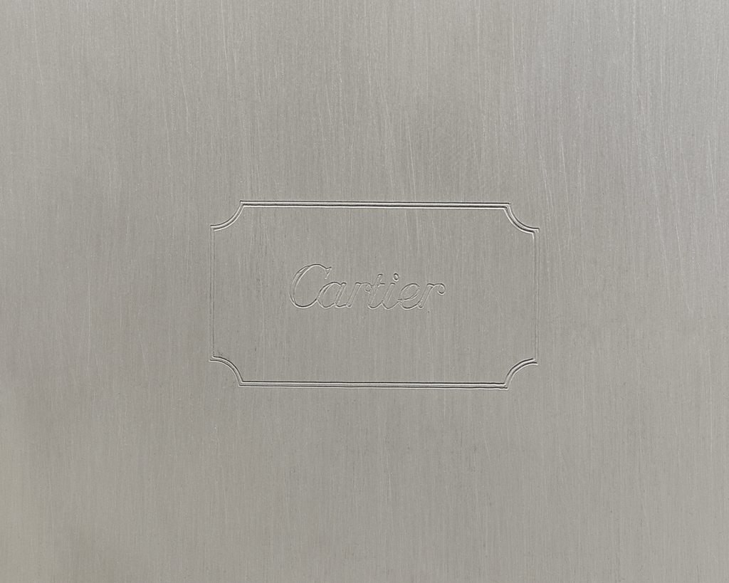 Joe DiMaggio Silver Presentation Tray by Cartier