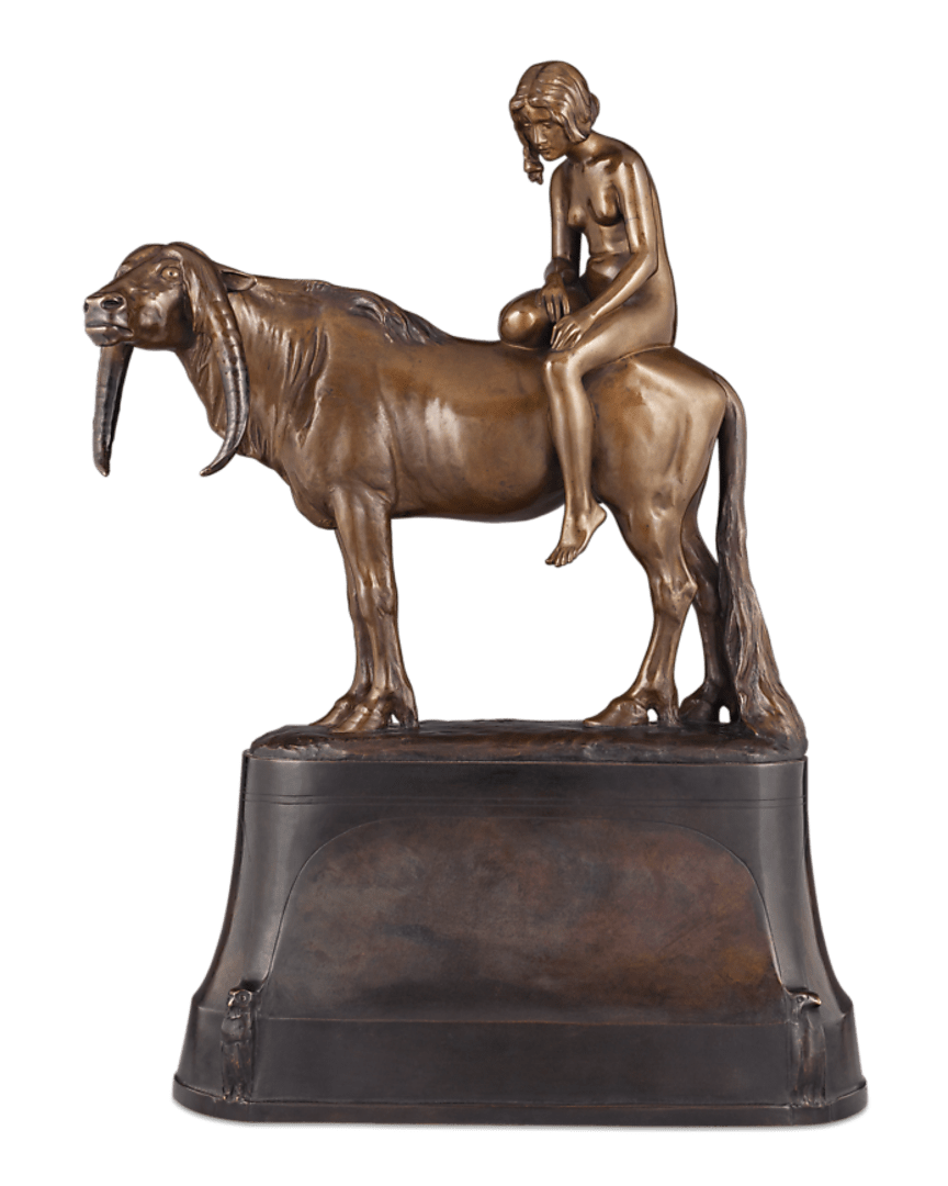 The Abduction of Europa by Hermann Haase-Ilsenburg