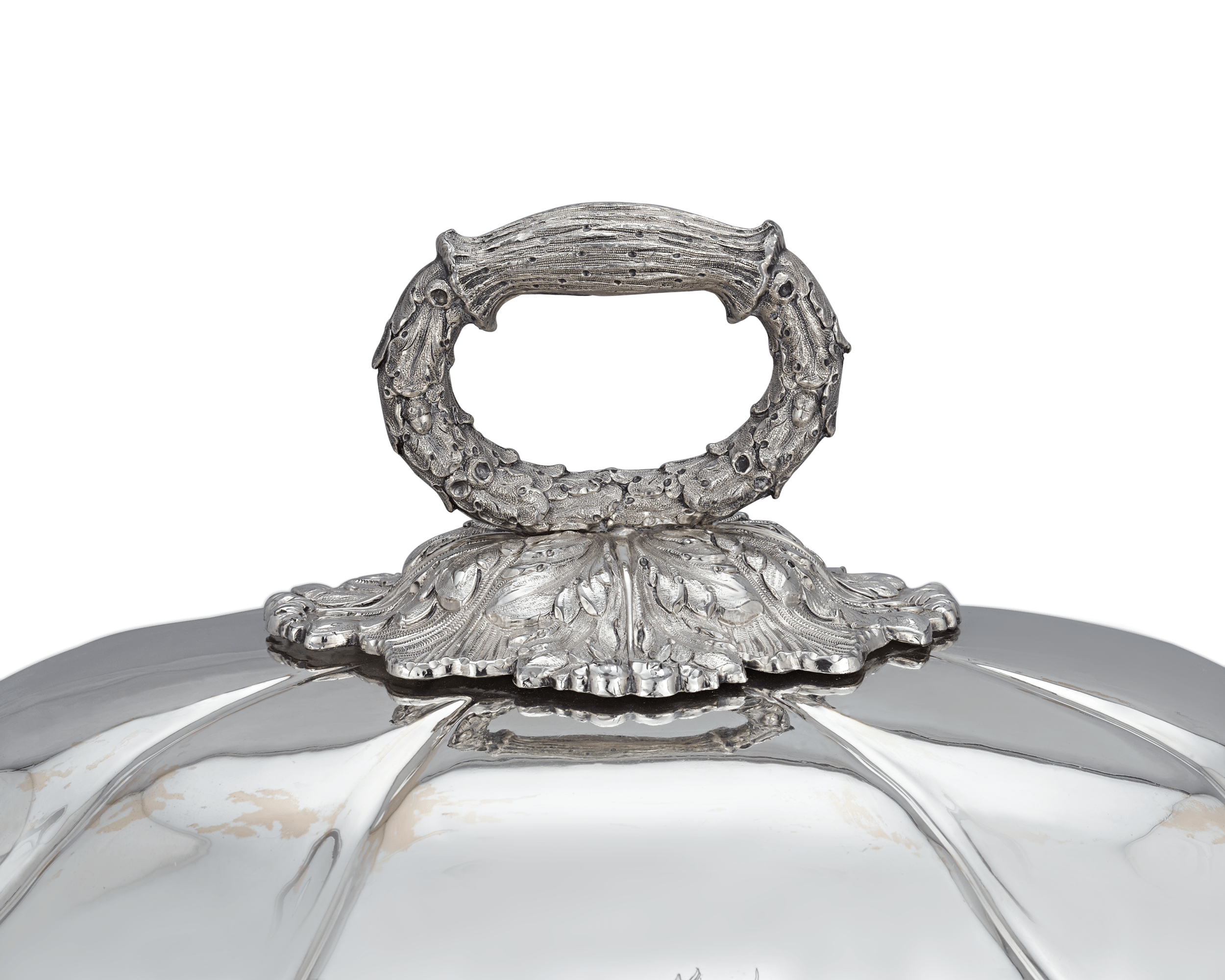 Old Sheffield Silver Plate Venison Dish with Cover