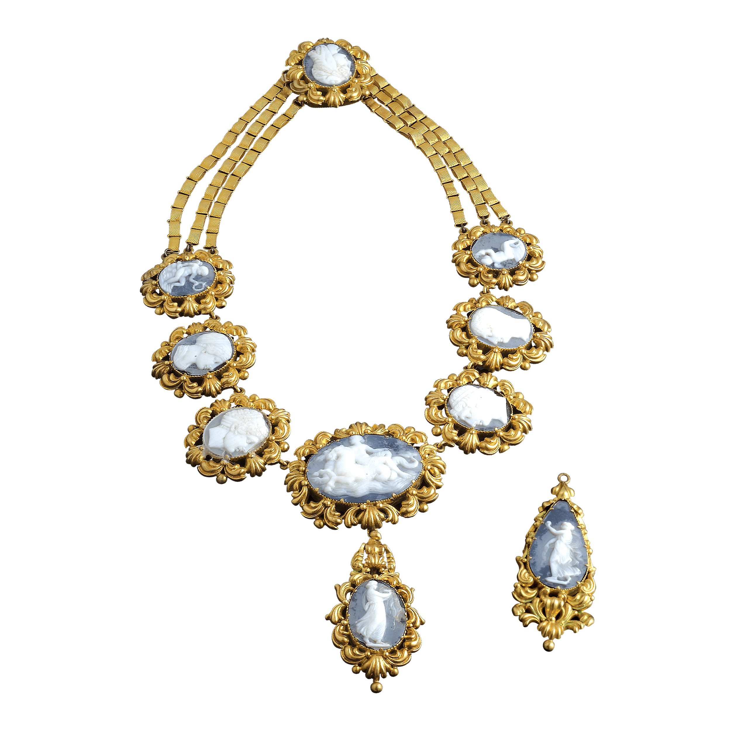 Victorian Cameo Necklace