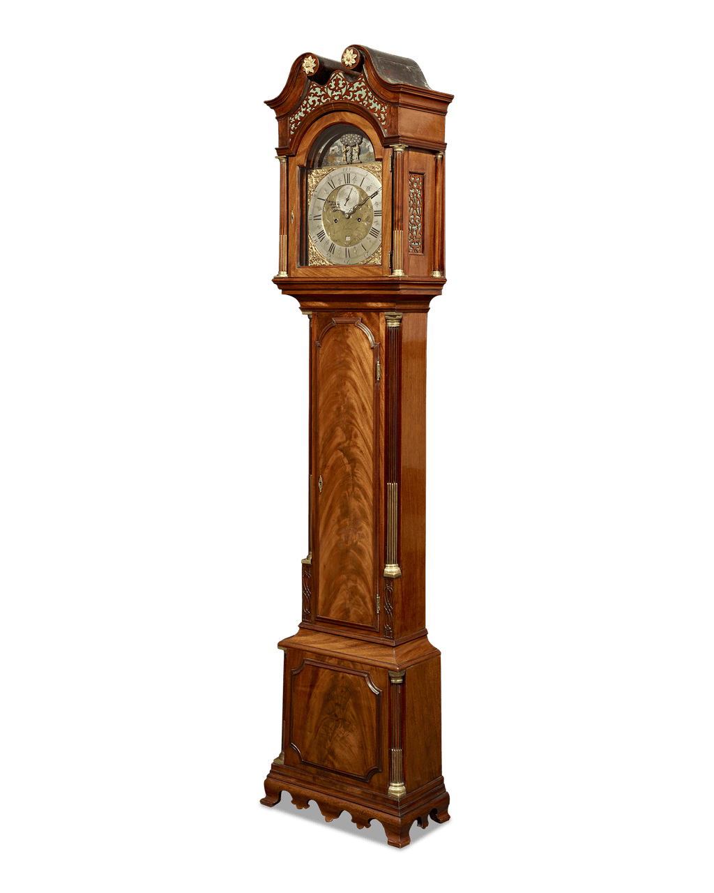 George III Adam and Eve Automaton Longcase Clock