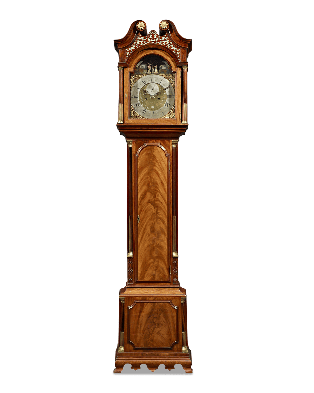 George III Adam and Eve Automaton Longcase Clock