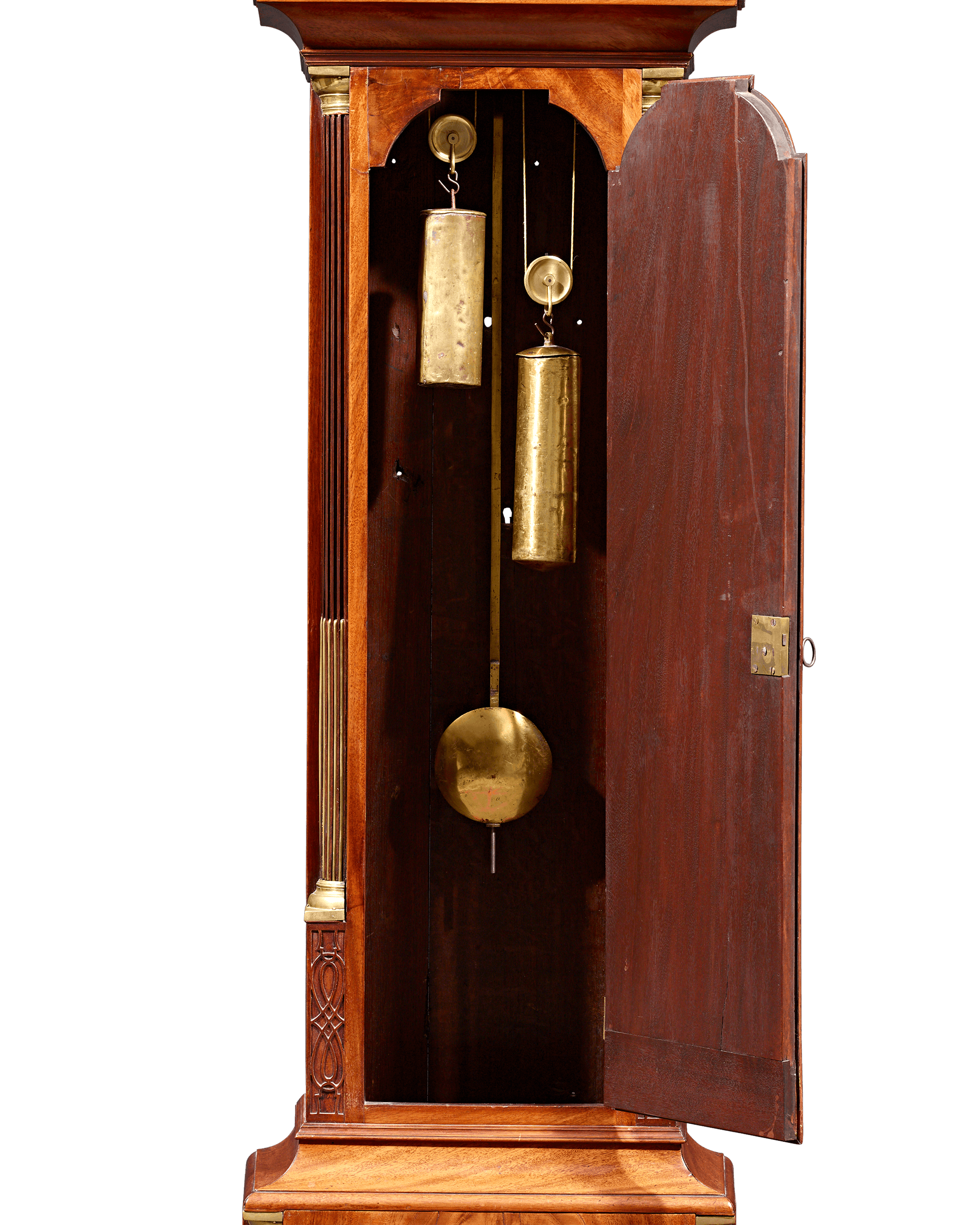 George III Adam and Eve Automaton Longcase Clock