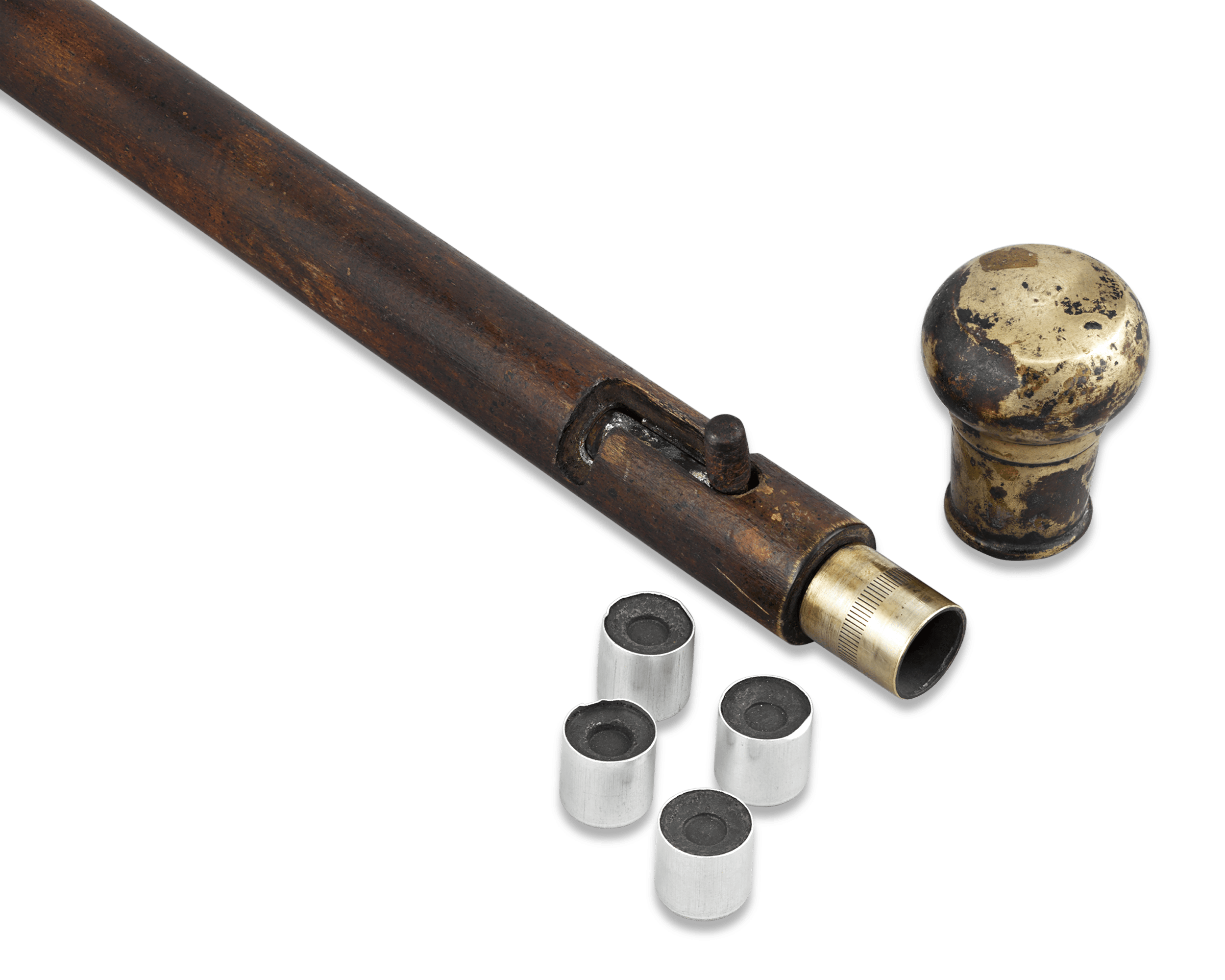Flare Gun Walking Stick
