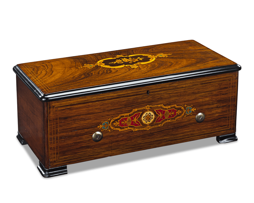 Grand Format Cylinder Music Box by Paillard