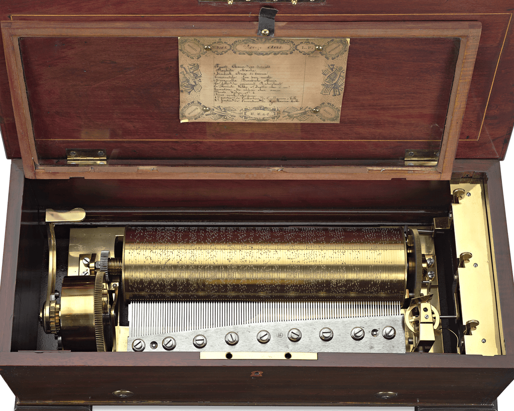 Cylinder Music Box by Le Coultre Freres