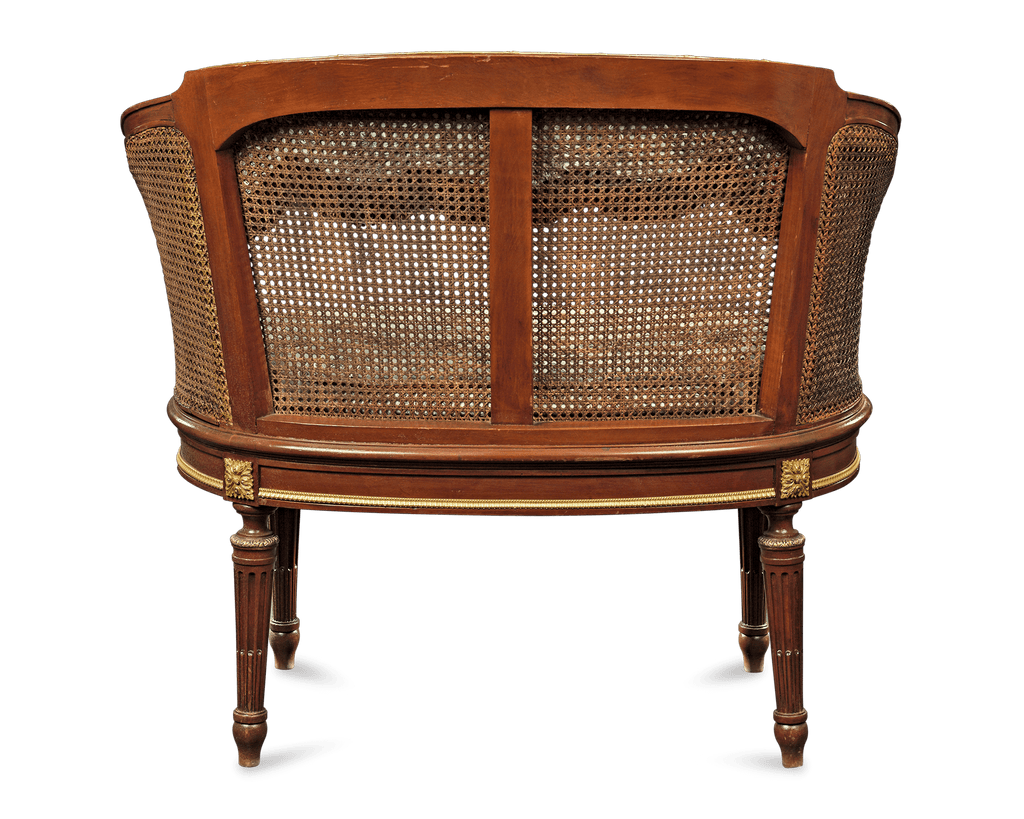Louis XV-Style French Caned Settees
