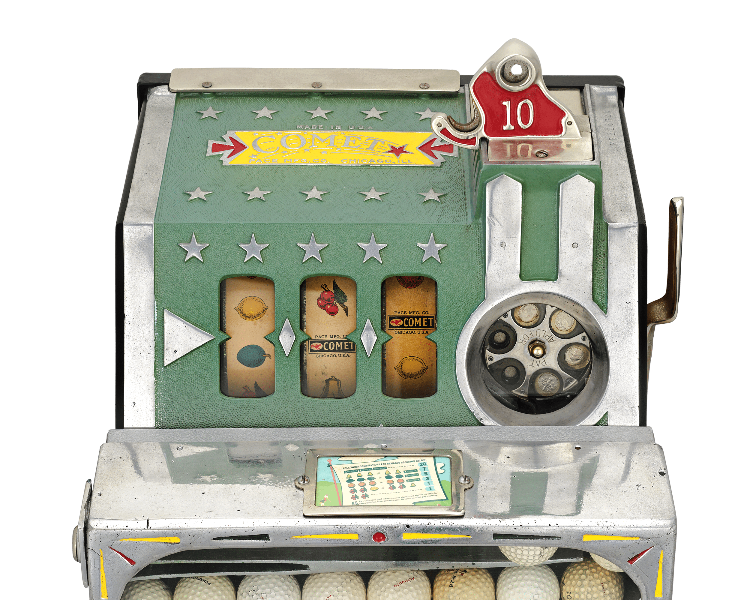 The Comet Golf Ball Vendor by Pace