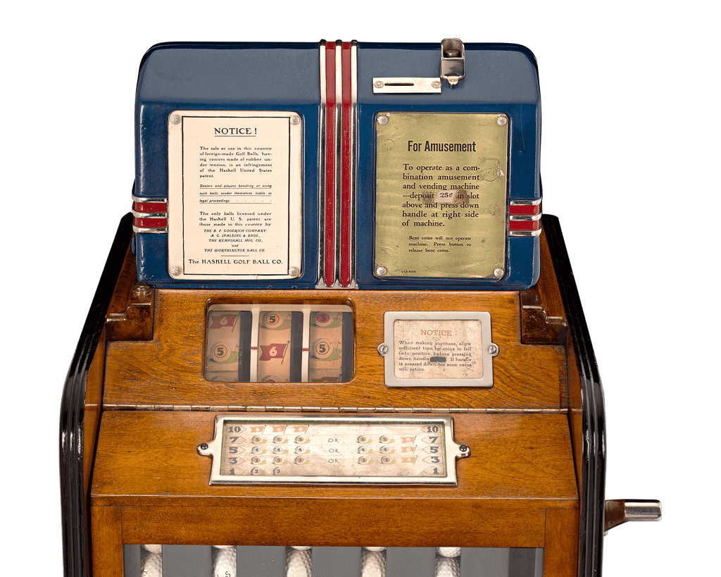 Jennings Golfa-Rola Golf Ball Vendor Slot Machine