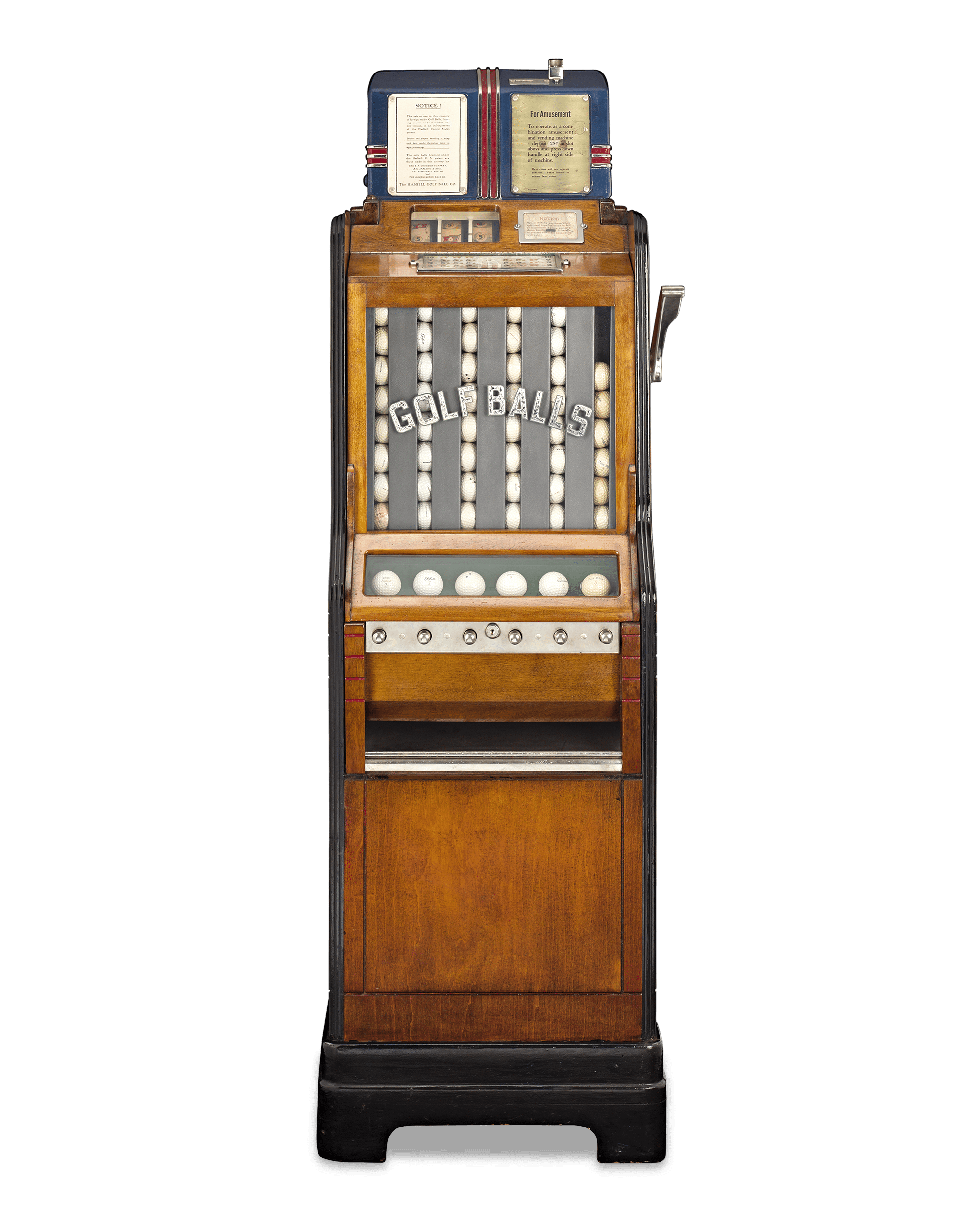 Jennings Golfa-Rola Golf Ball Vendor Slot Machine