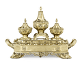 Silver Gilt Inkstand by William Bateman II