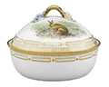 Flora Danica Game Series Covered Vegetable Dish
