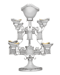 Revolving Old Sheffield Silver Plate Epergne