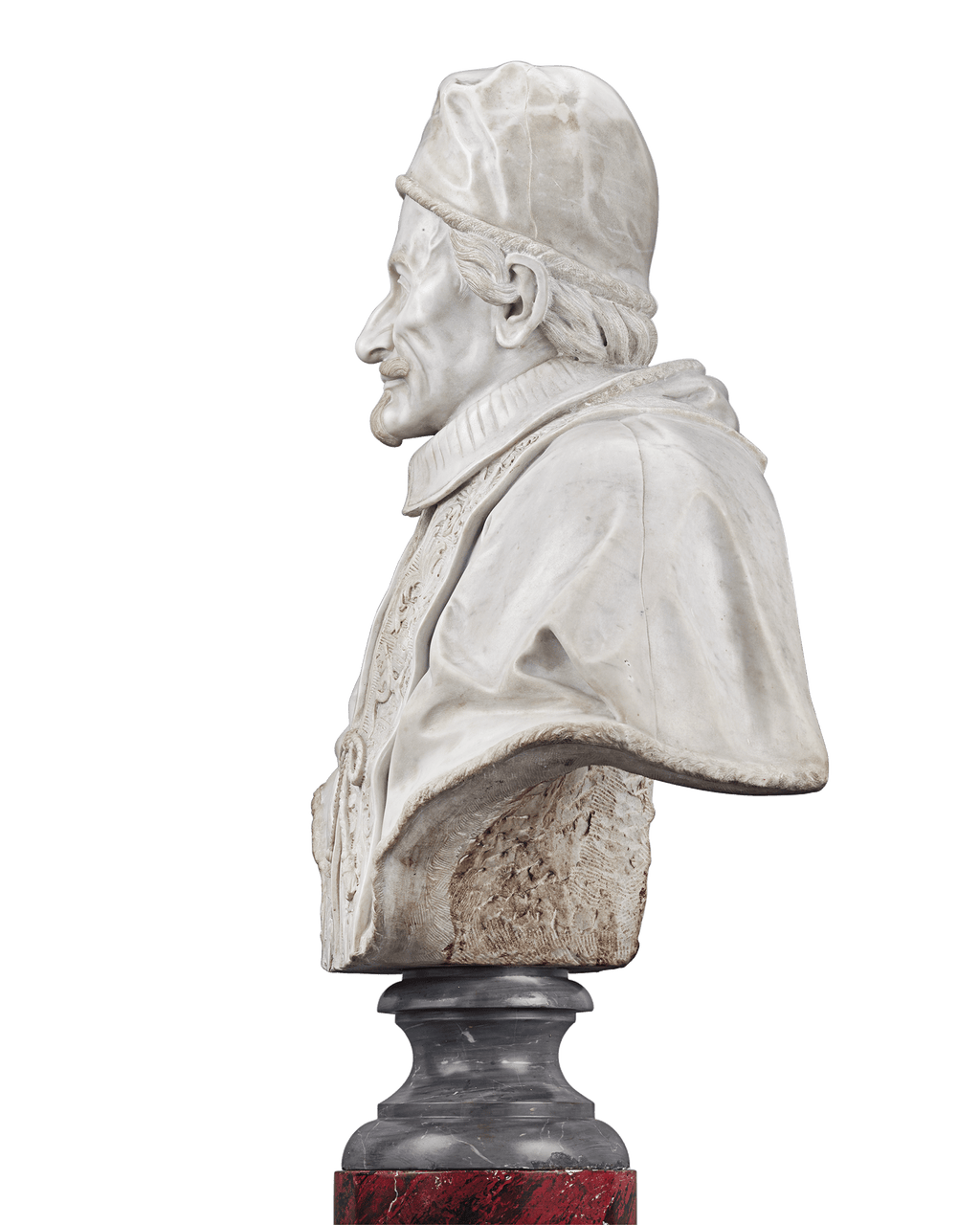 Bust of Pope Innocent XI Odescalchi by Domenico Guidi